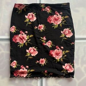 Floral skirt